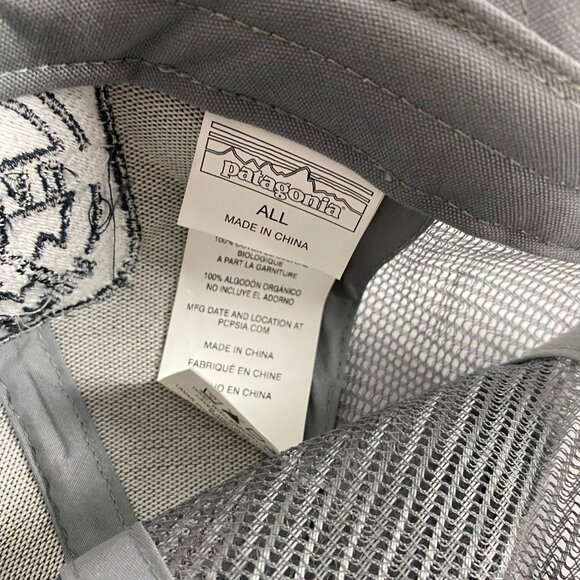 NWT Patagonia Hat Blastathon 5th Edition WWAD Snapback Logo Trucker Cap Gray - Picture 12 of 13